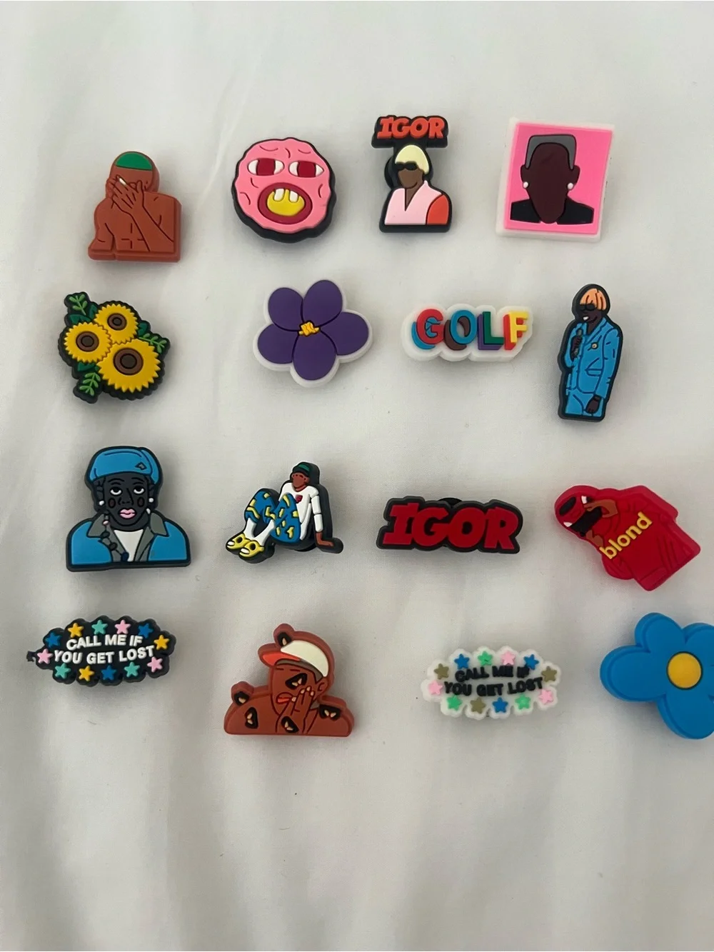 Taylor the creator croc charms